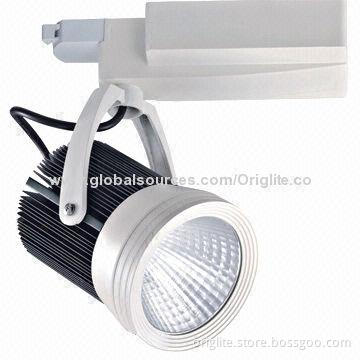 SAA Listed LED Track Light, 30W, 85-245V AC, Lifud Power, BridgeLux Chip, COB LED, 3yrs Warranty